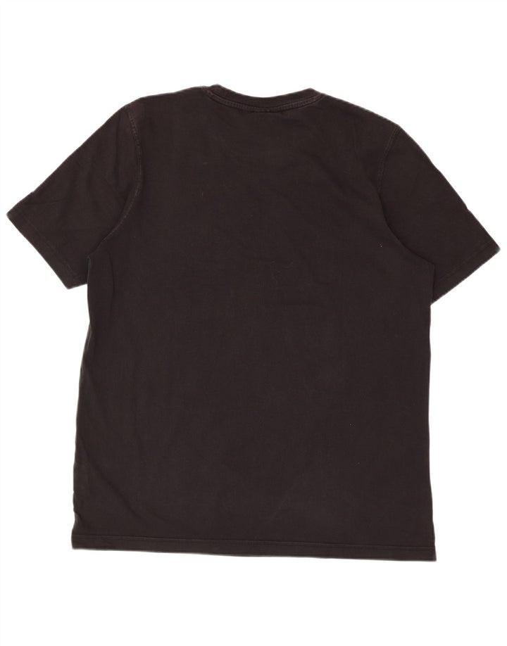 Tricou grafic Adidas pentru bărbați Top mediu negru bumbac