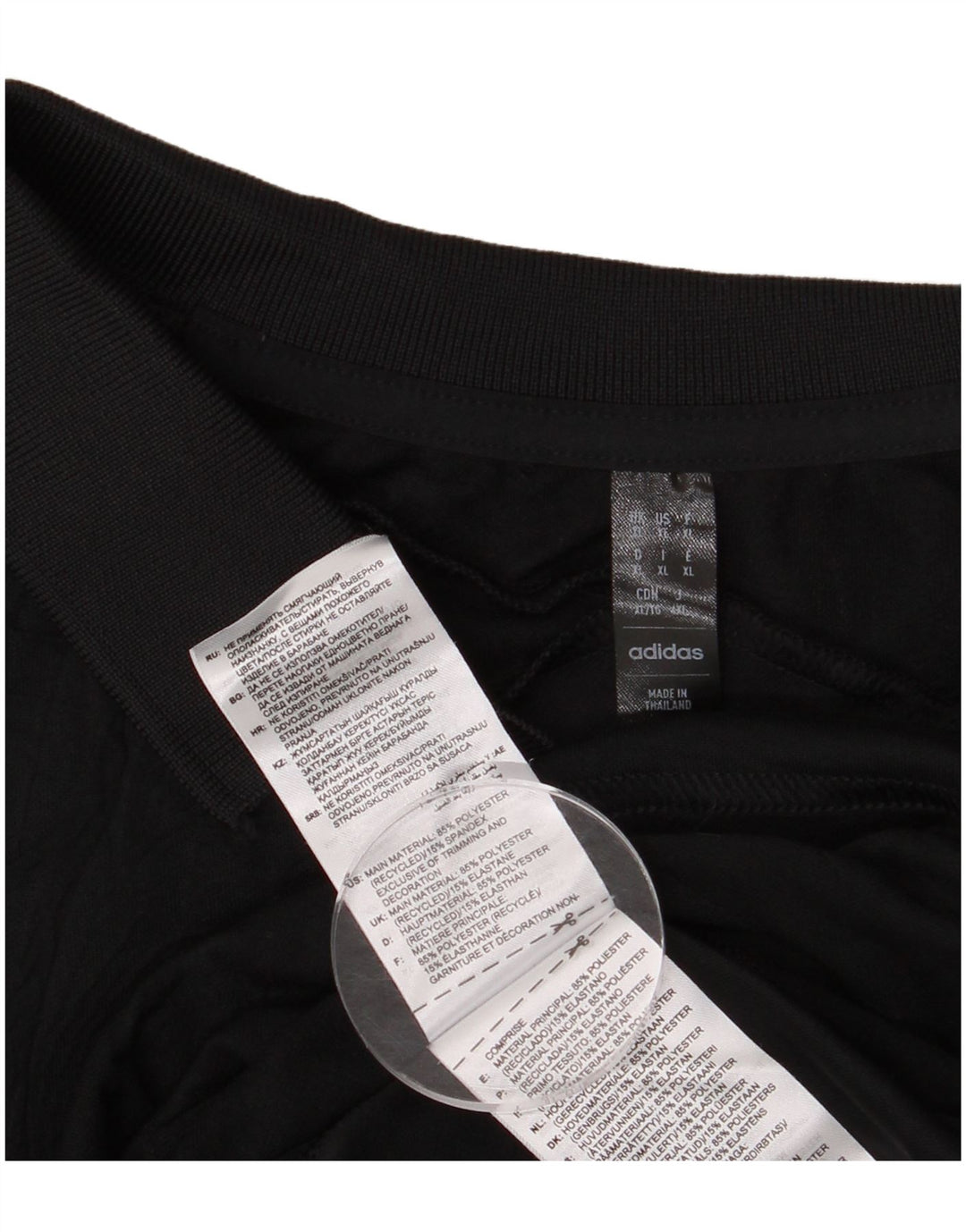 Tricou polo Adidas Aeroready pentru bărbați XL, poliester negru