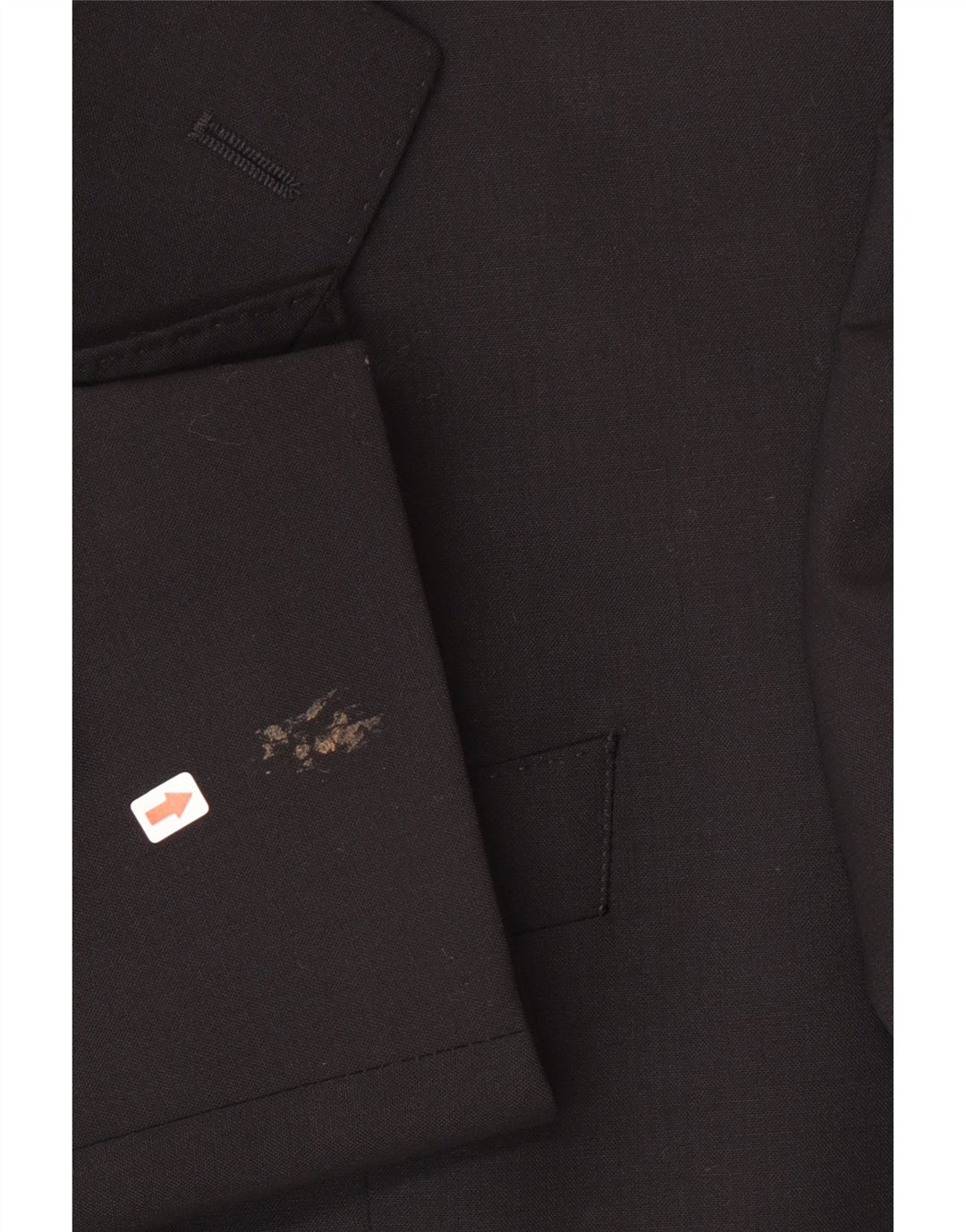 Blazer pentru bărbați Hugo Boss cu 2 nasturi EU 56 3XL Lână neagră