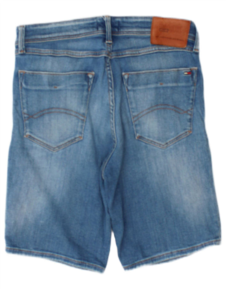 Pantaloni scurți din denim pentru bărbați Tommy Hilfiger W29 Small Blue