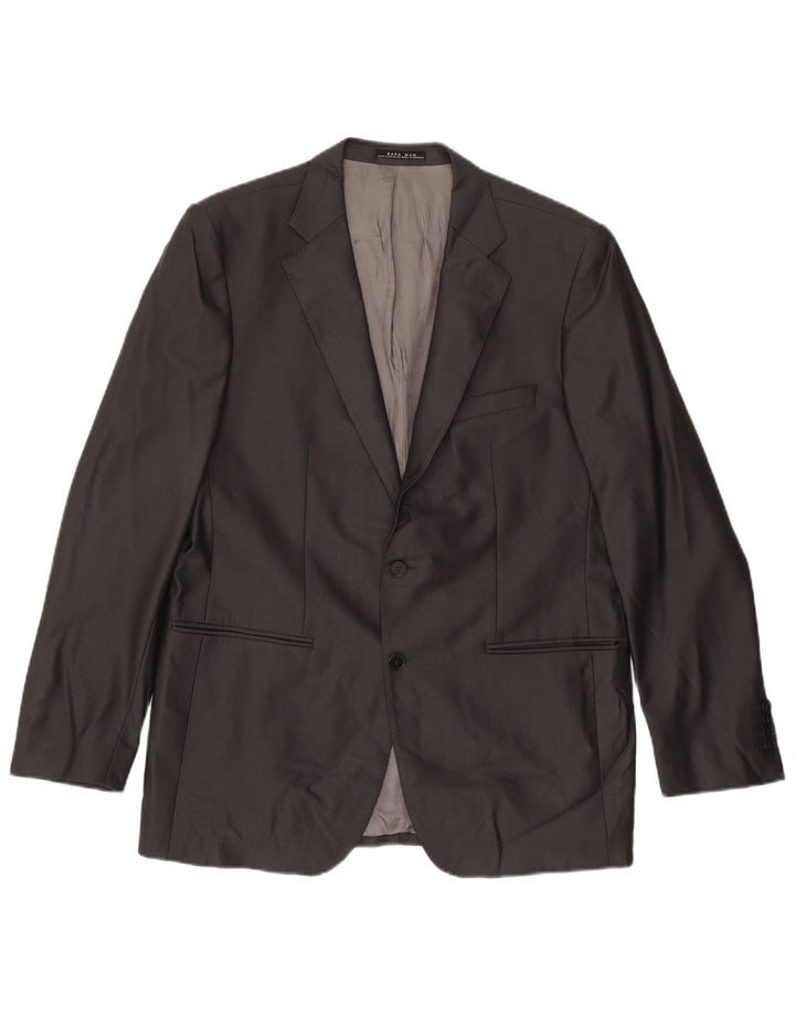Blazer pentru bărbați ZARA cu 2 nasturi EU 54 XL gri