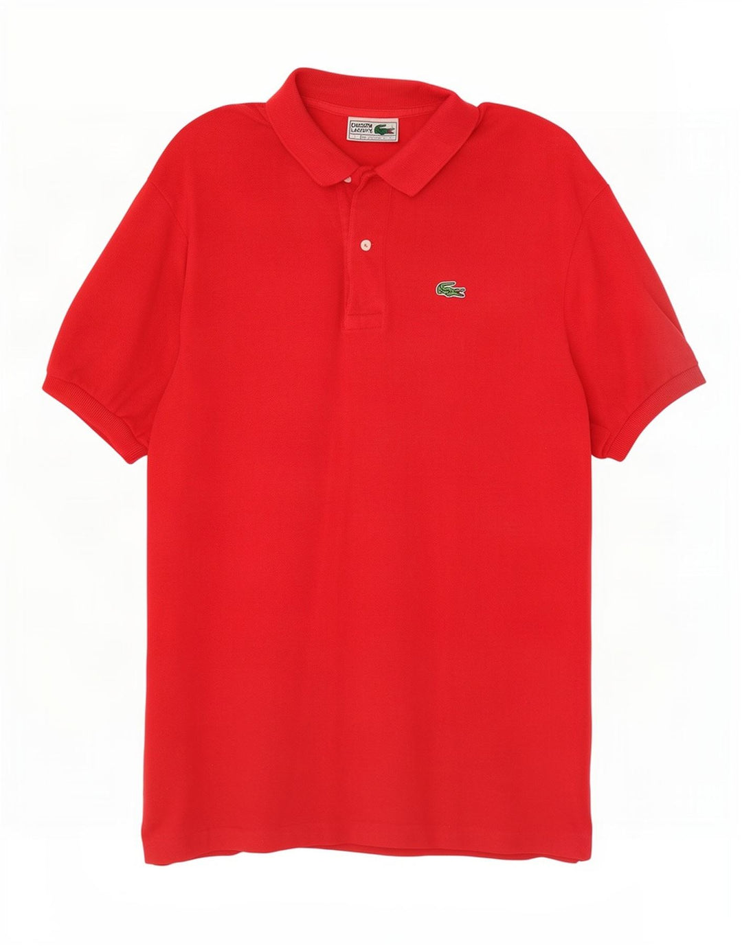 Tricou polo pentru bărbați Lacoste Mărimea 7 2XL Bumbac roșu