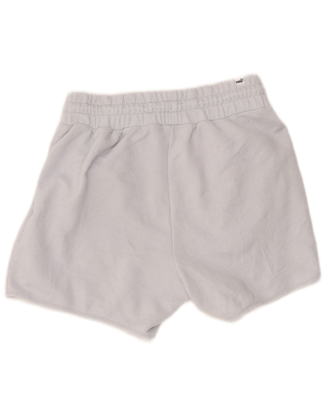Pantaloni scurti sport Puma pentru femei UK 12, bumbac albastru mediu