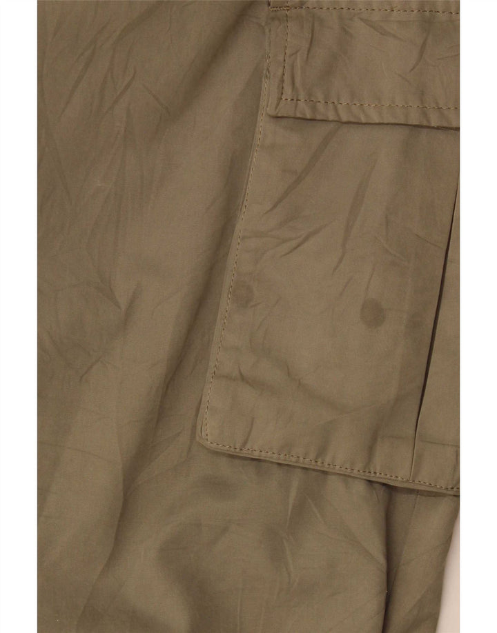 Pantaloni cargo pentru femei Zara Joggeri Mici L30 L25 Kaki