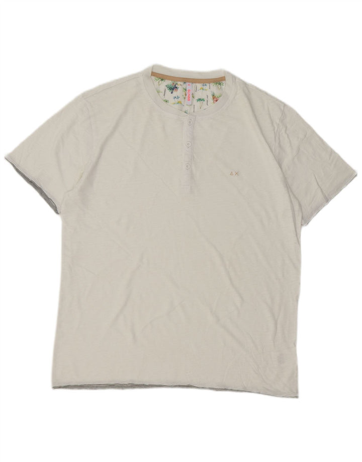 Sun68 Tricou Bărbați Top 2XL Bumbac Alb