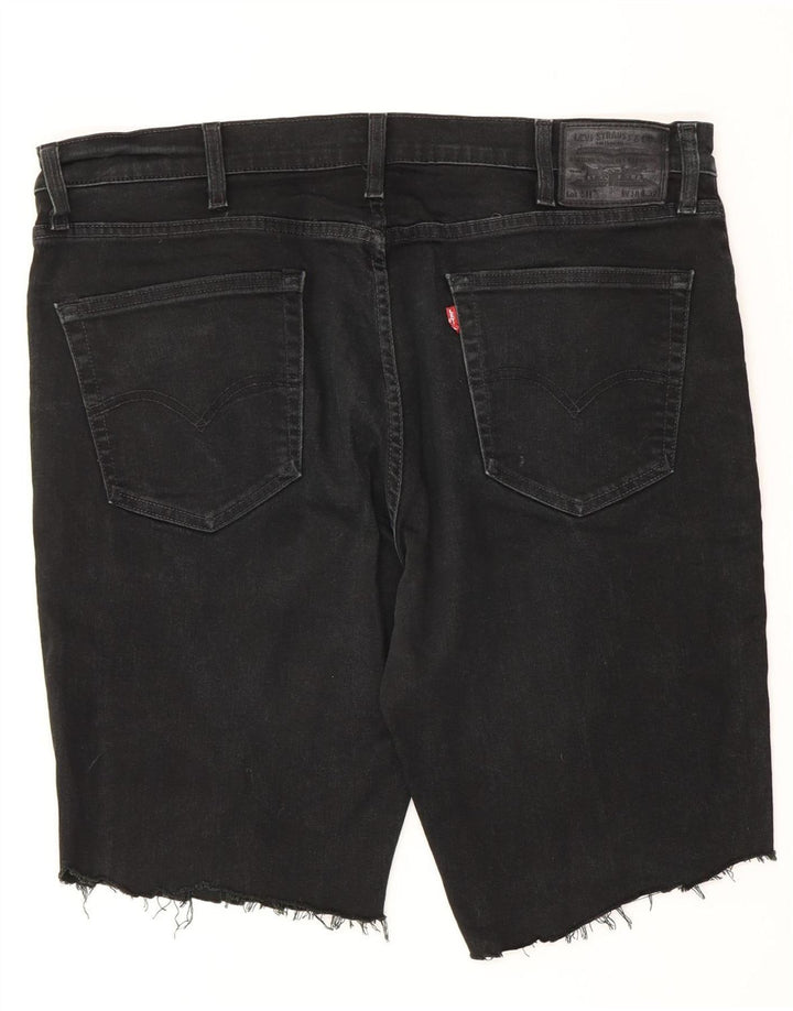 Pantaloni scurți Levi's 511 Denim W38 XL, bumbac negru