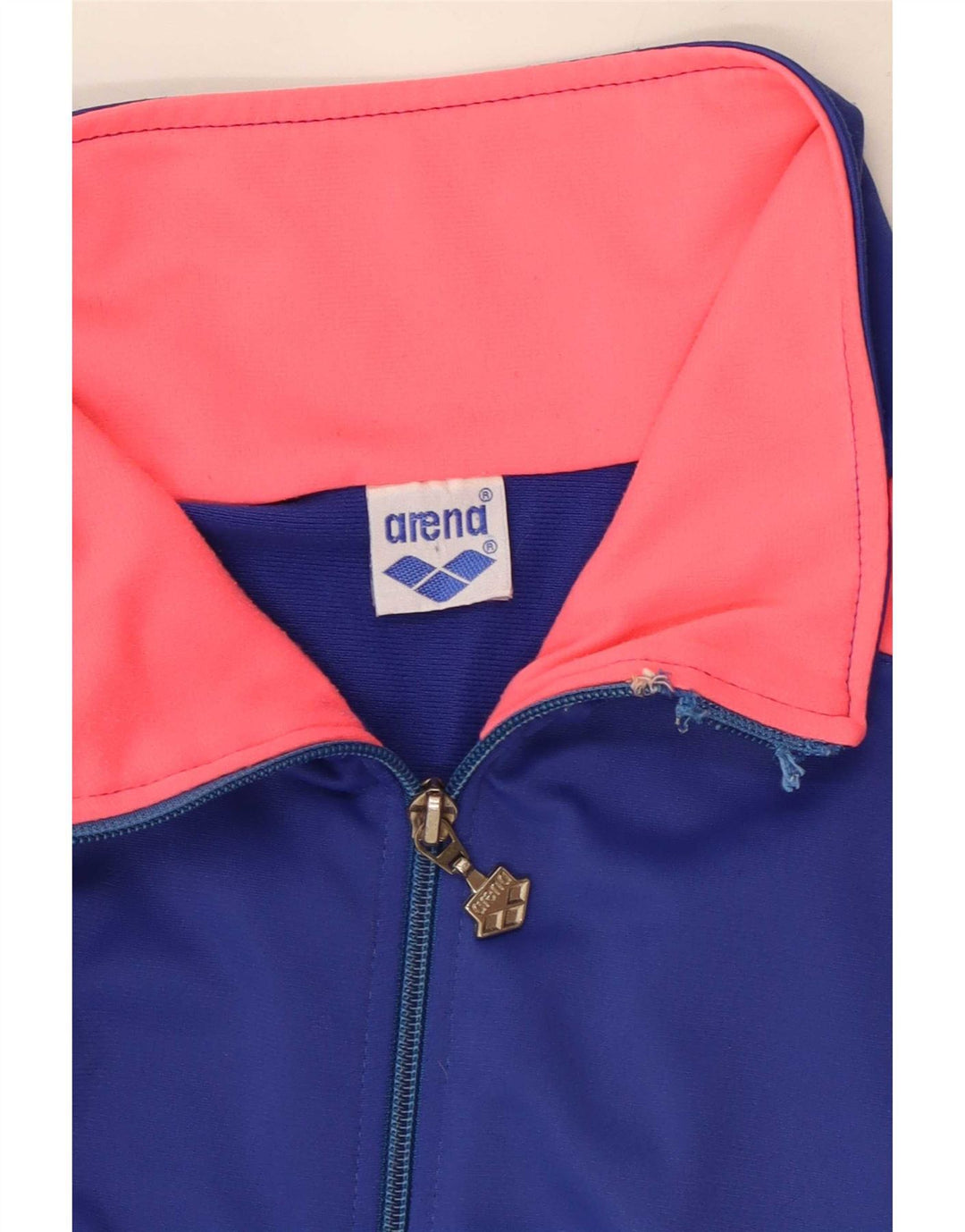 Jachetă de trening cu grafică Arena pentru bărbați, 2XL, albastru, bloc de culoare