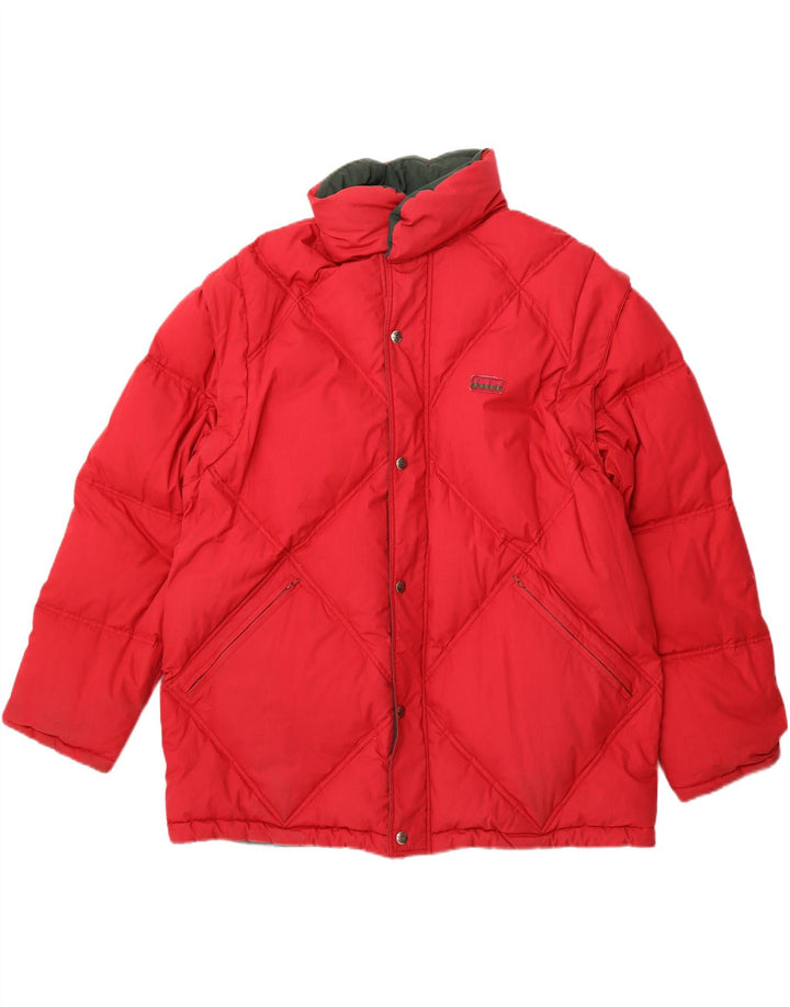 Jachetă căptușită reversibilă DIADORA pentru femei, mare, roșu, 16 UK