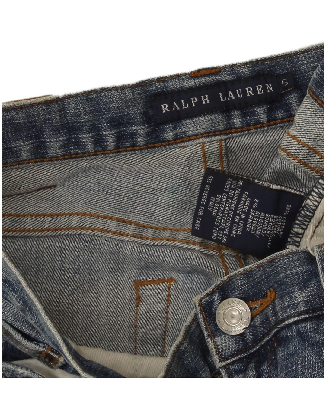 Blugi Bootcut pentru femei Ralph Lauren US 6 Medium W30 L30 Bumbac albastru