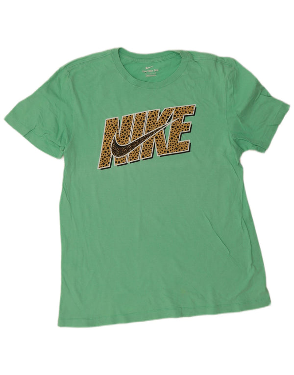 Tricou grafic Nike pentru bărbați Top verde mediu