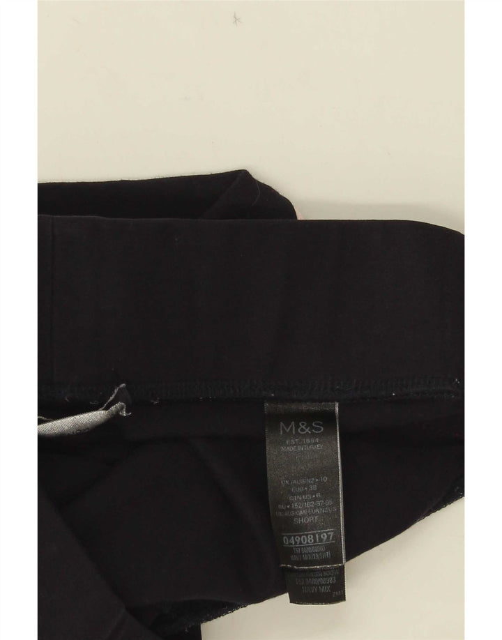 Leggings pentru damă Marks & Spencer UK 10 mic, albastru marin, viscoză