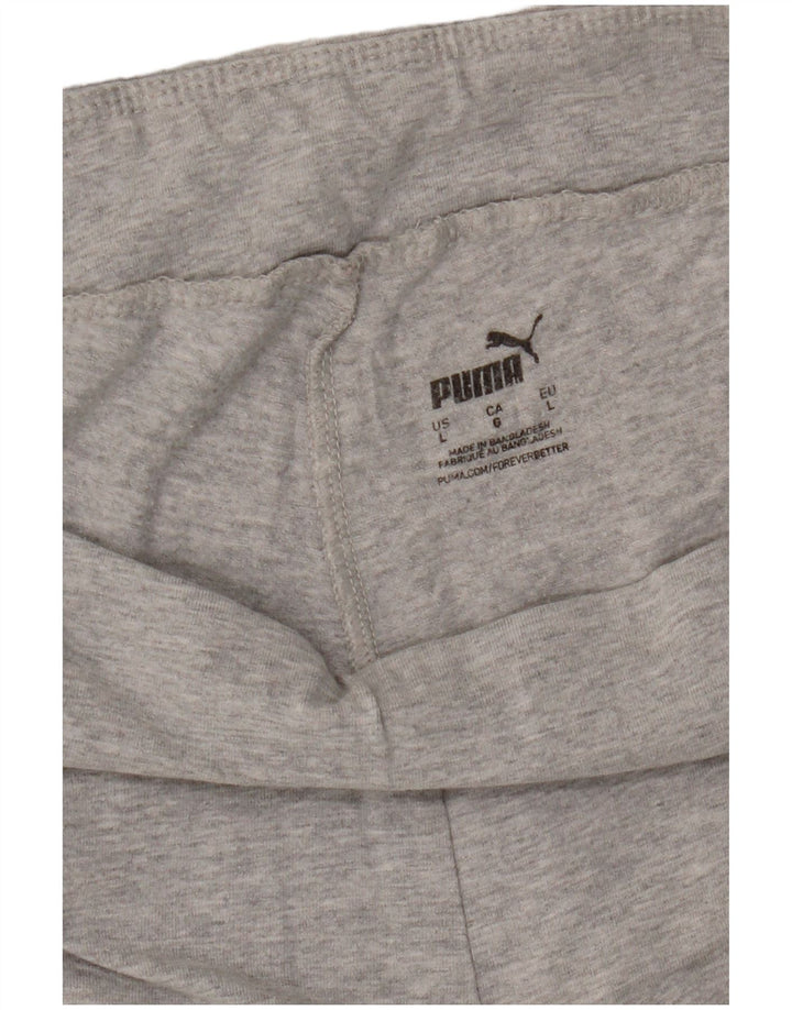 Leggings cu grafică pentru femei Puma UK 14 Large Gri Flecked