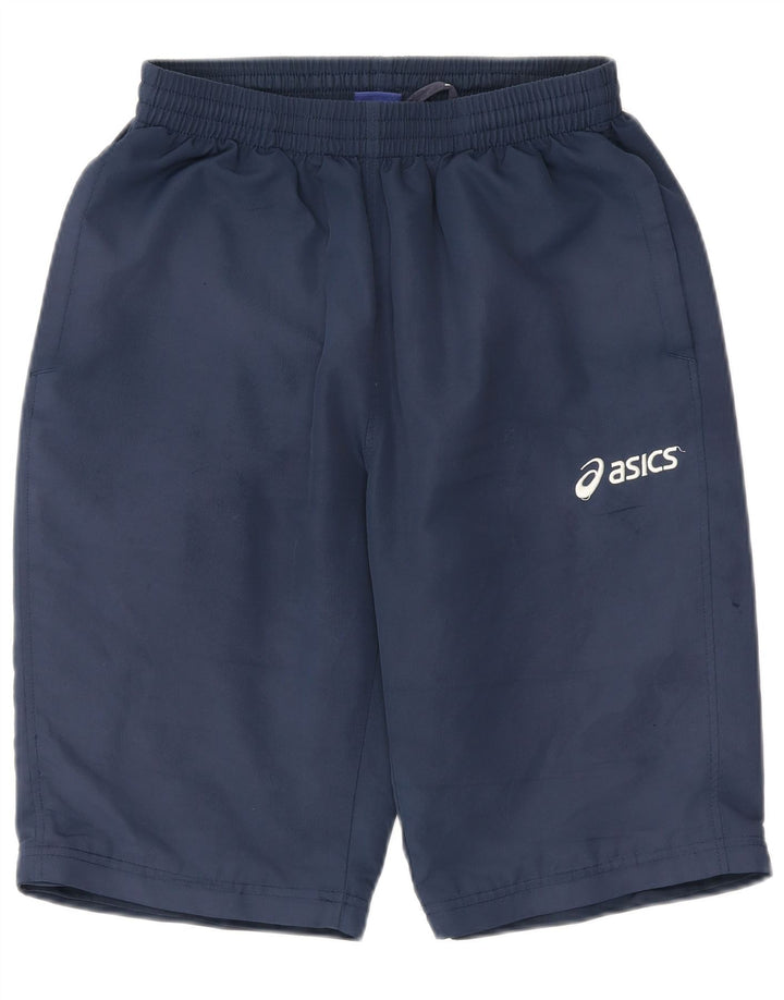 Pantaloni scurți sport Asics pentru bărbați, mari, bleumarin, poliester