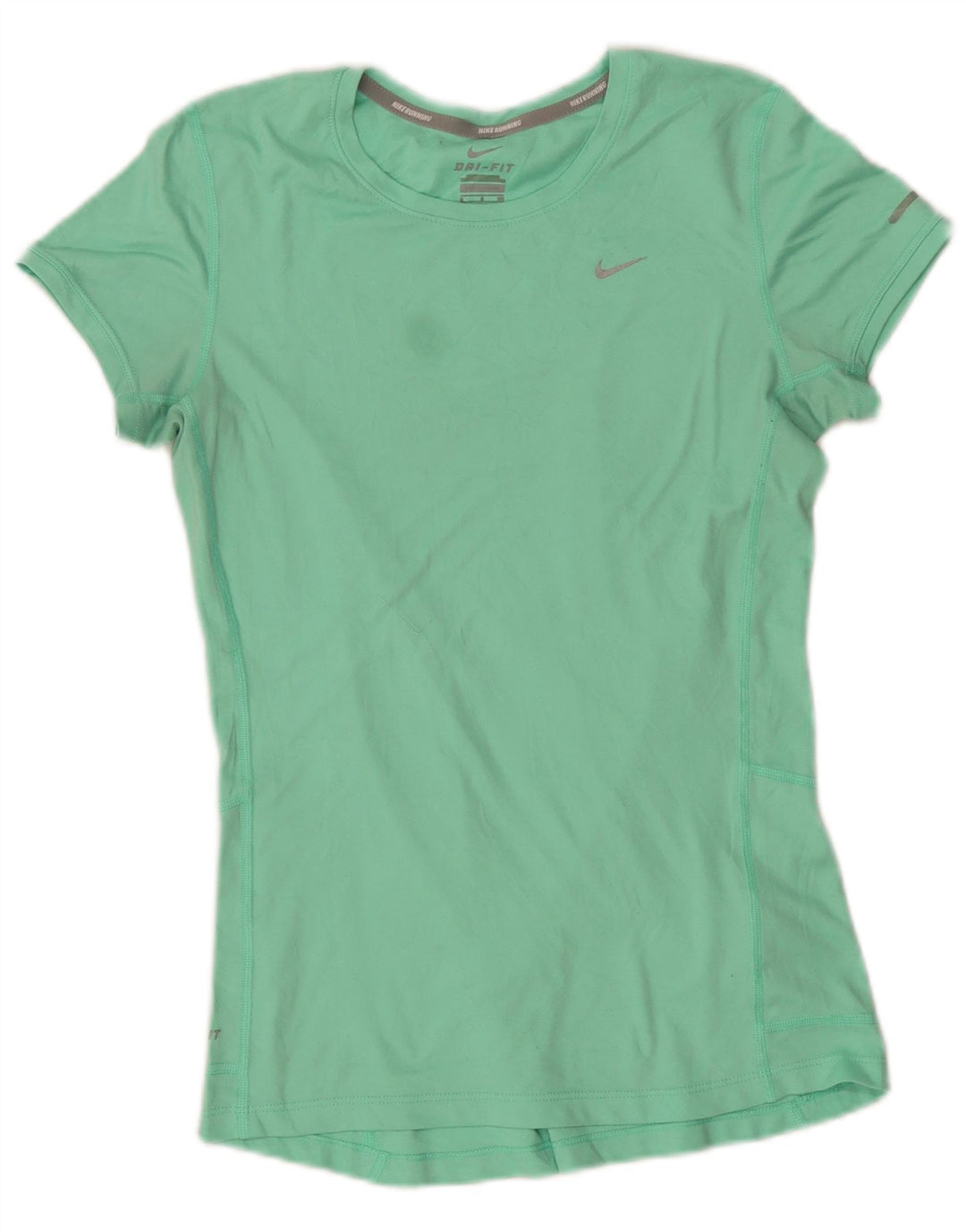 Tricou NIKE Dri Fit pentru femei Top UK 10 Poliester verde mic