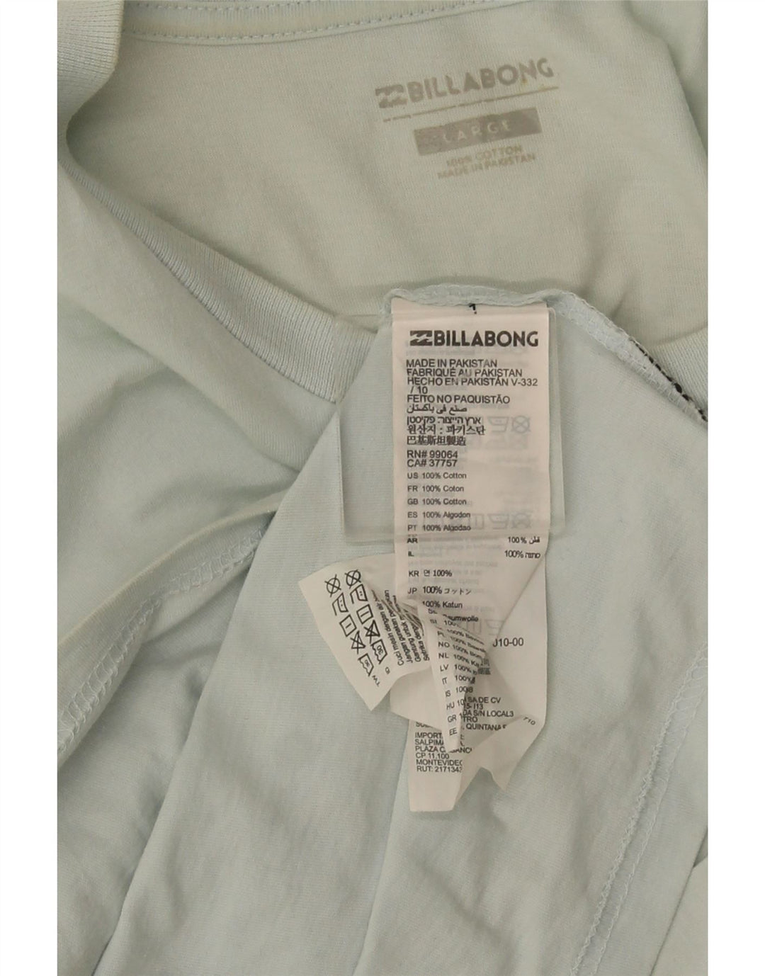 Tricou pentru bărbați Billabong Top mare, albastru, bumbac