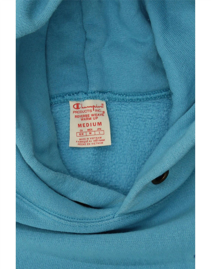 CHAMPION Mens Hoodie Jumper Medium Blue Cotton Classic Vintage Champion and Second-Hand Champion from Messina Hembry 