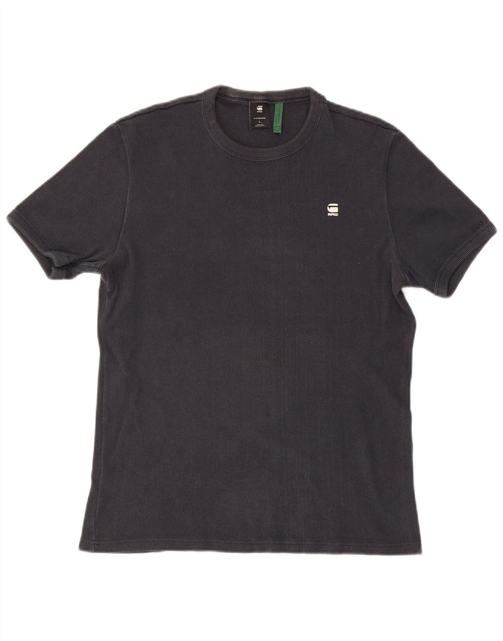 Tricou G-Star pentru bărbați Top mare din bumbac negru