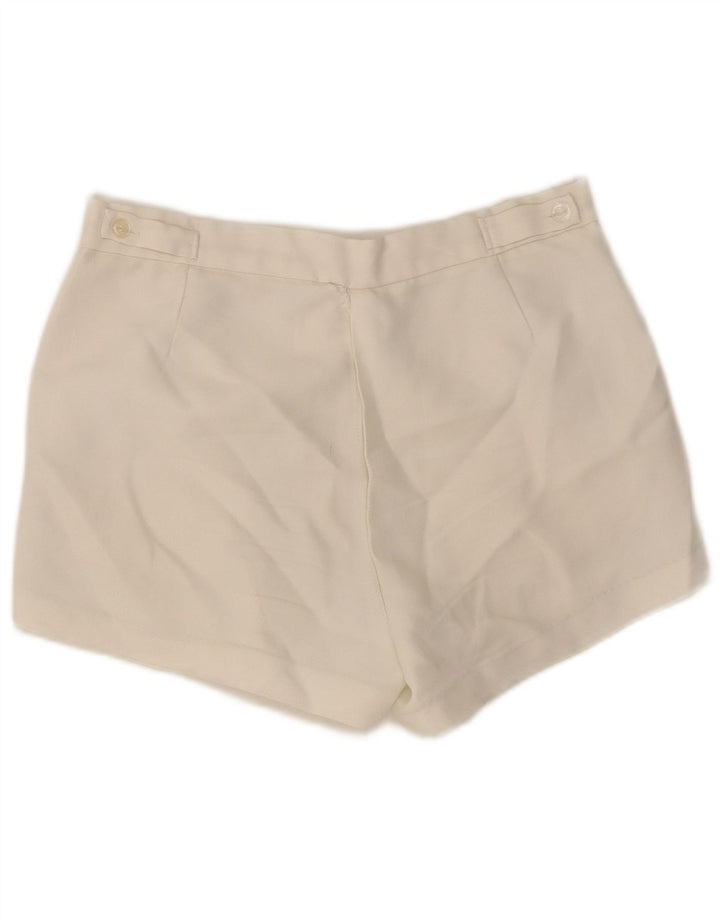 Pantaloni scurți chino vintage pentru bărbați W28 Small White