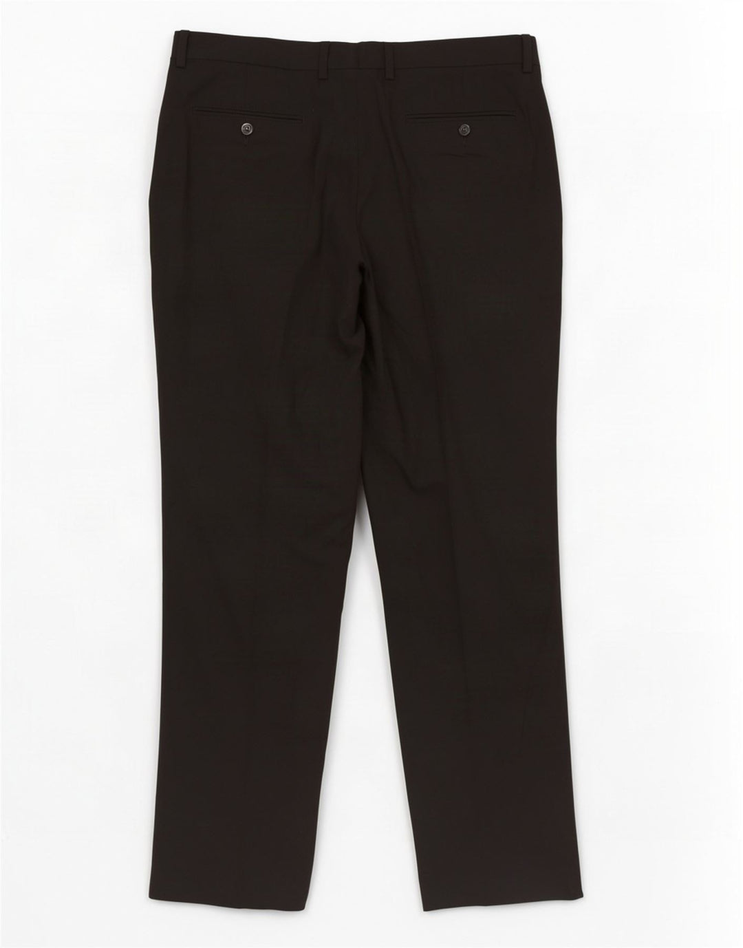 Pantaloni de costum drepți pentru femei Zara EU 40 Mediu L31 L29 Poliester negru