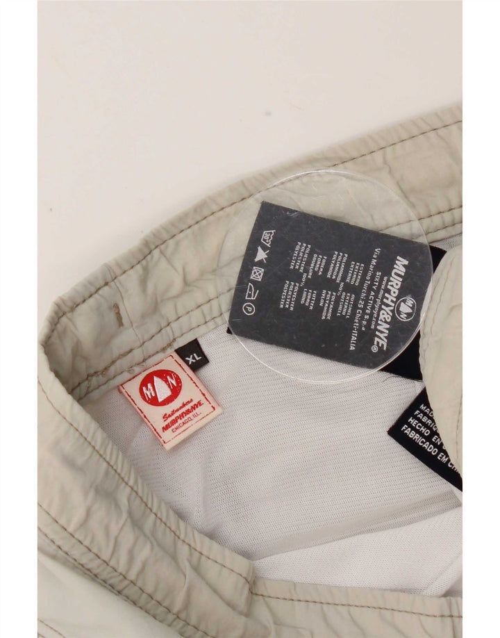Murphy & Nye Pantaloni scurți de înot pentru bărbați XL nailon gri