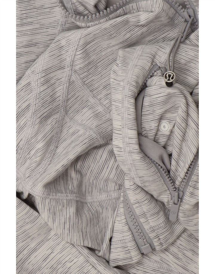 Jachetă de trening pentru femei Lululemon US 6 Medium Grey Flecked