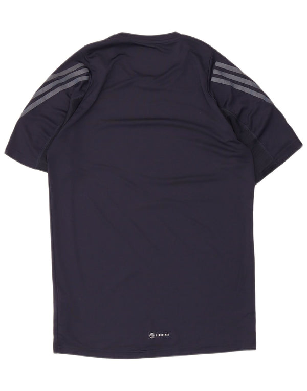 Tricou pentru bărbați Adidas Aeroready Top Mediu Bleumarin Poliester