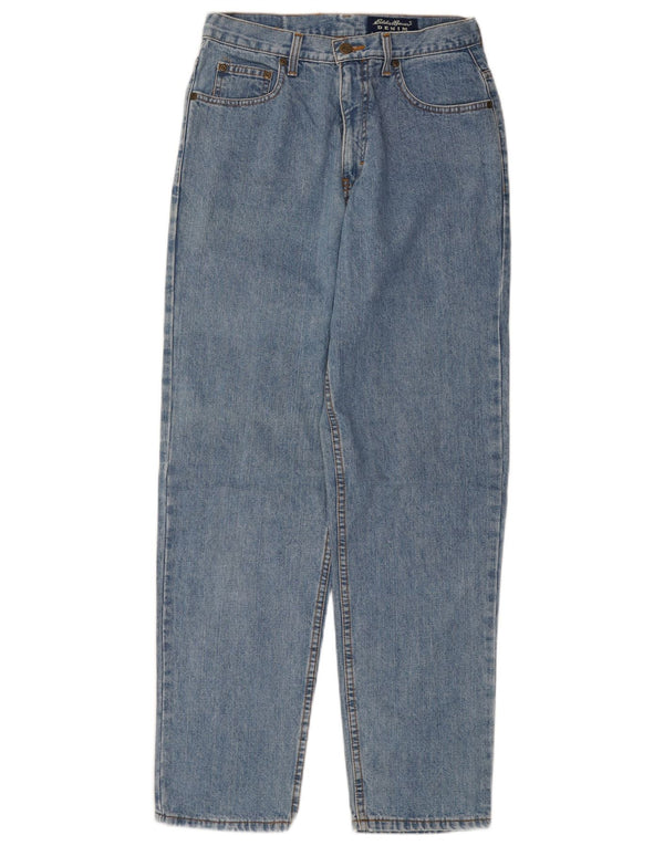 EDDIE BAUER Blugi conici pentru femei US 8 Medium W28 L31 Blue Bumbac