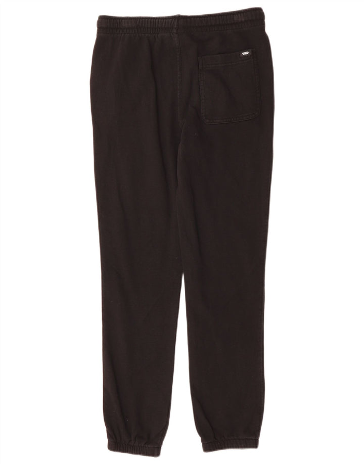Pantaloni de trening Vans baieti Joggeri 10-11 ani bumbac negru mediu