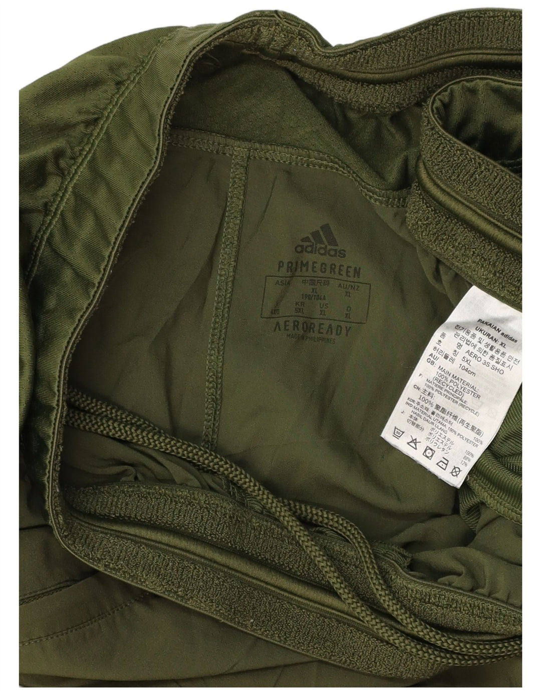 Pantaloni scurți ADIDAS Aeroready Sport XL, verde, poliester