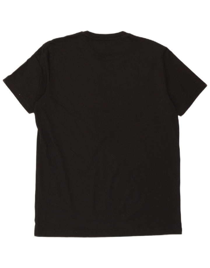 Tricou grafic pentru bărbați DIESEL Top mare din bumbac negru