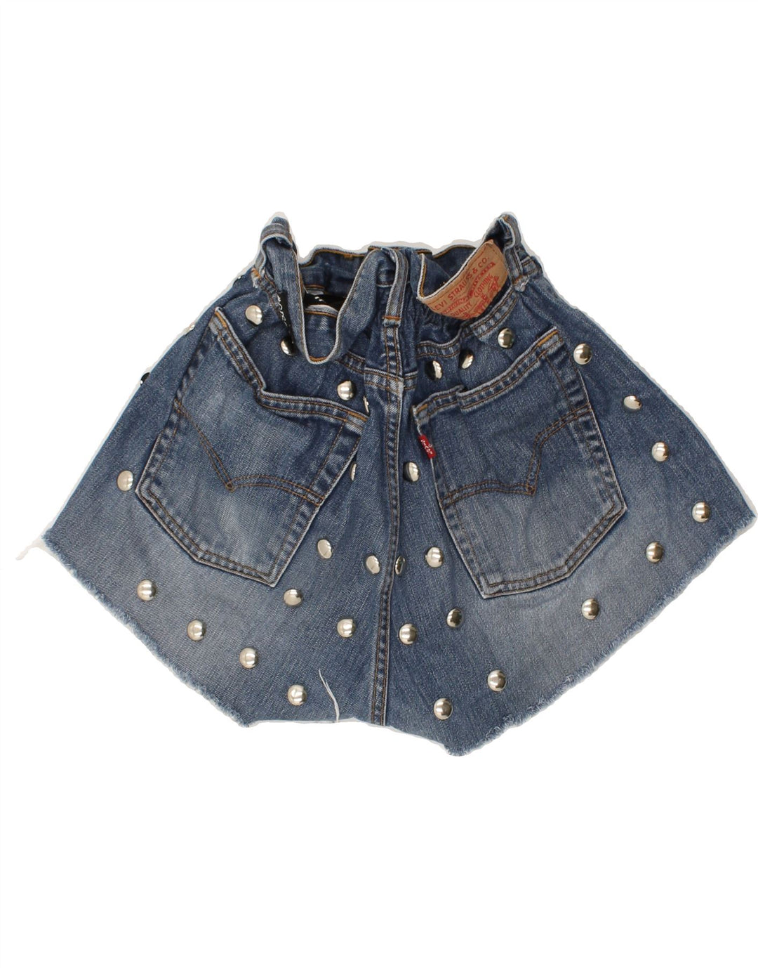 LEVI'S Womens Denim Shorts W24 XS Blue Cotton Vintage Levi's and Second-Hand Levi's from Messina Hembry 