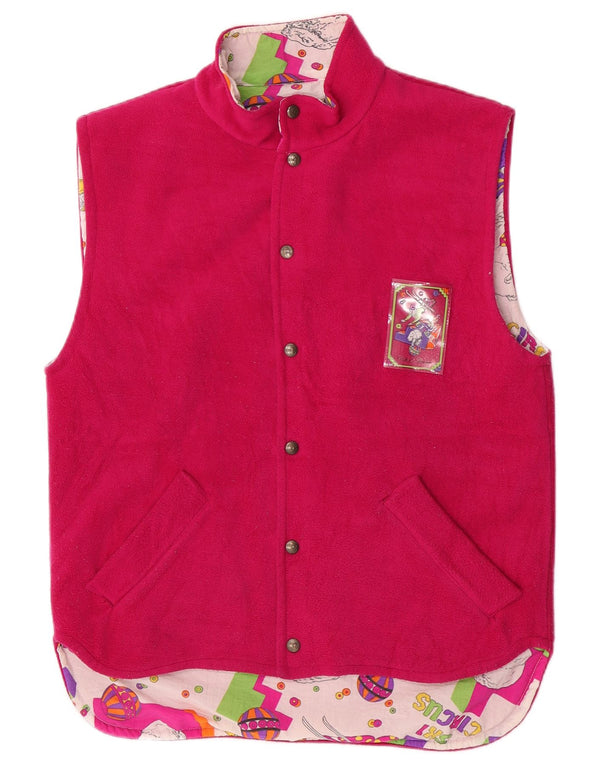 Gilet reversibil pentru femei Conte of Florence UK 10 Small Pink