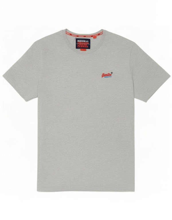 Tricou pentru bărbați Superdry Top 4XL, bumbac cu pete gri