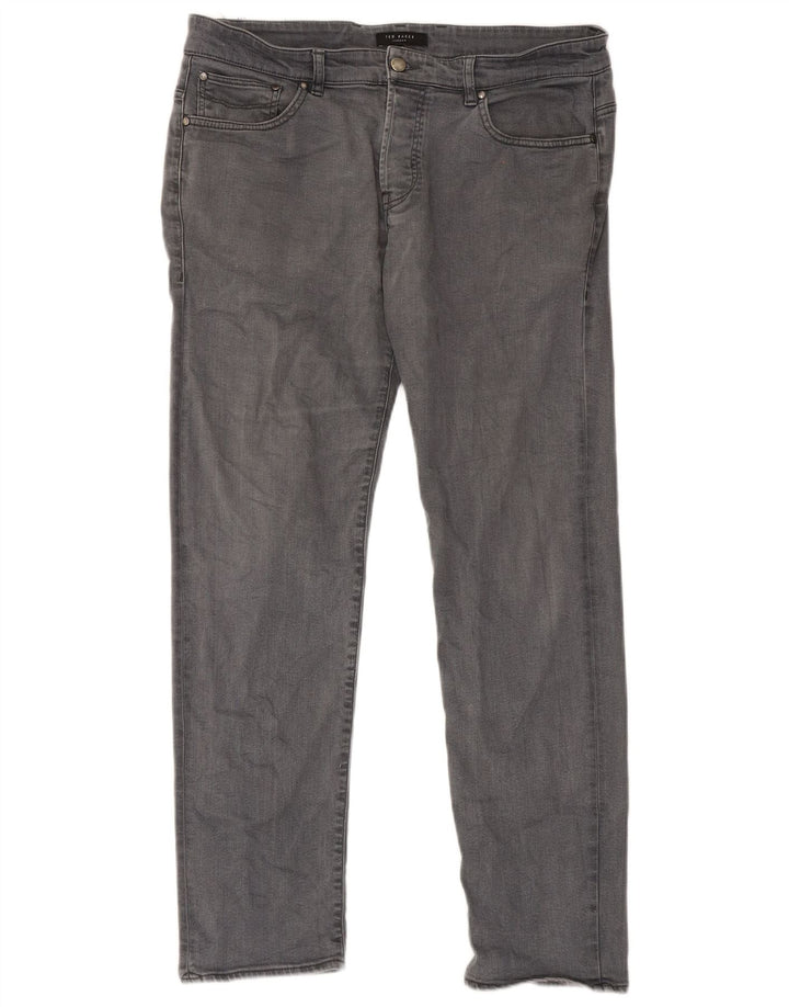 Blugi slim pentru bărbați Ted Baker W34 L31 gri
