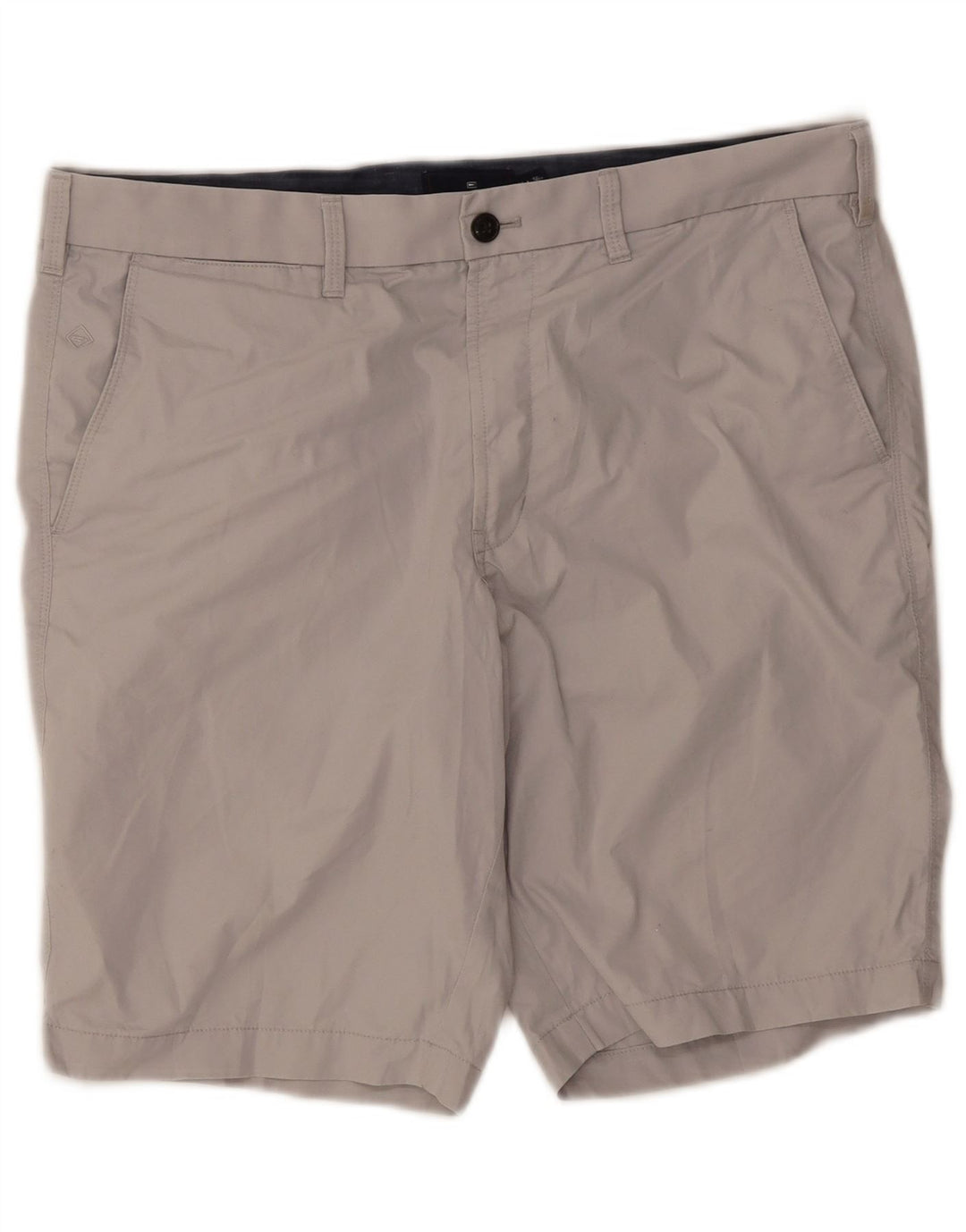 Pantaloni scurți chino pentru bărbați Marks & Spencer Blue Harbour W36, bumbac gri mare