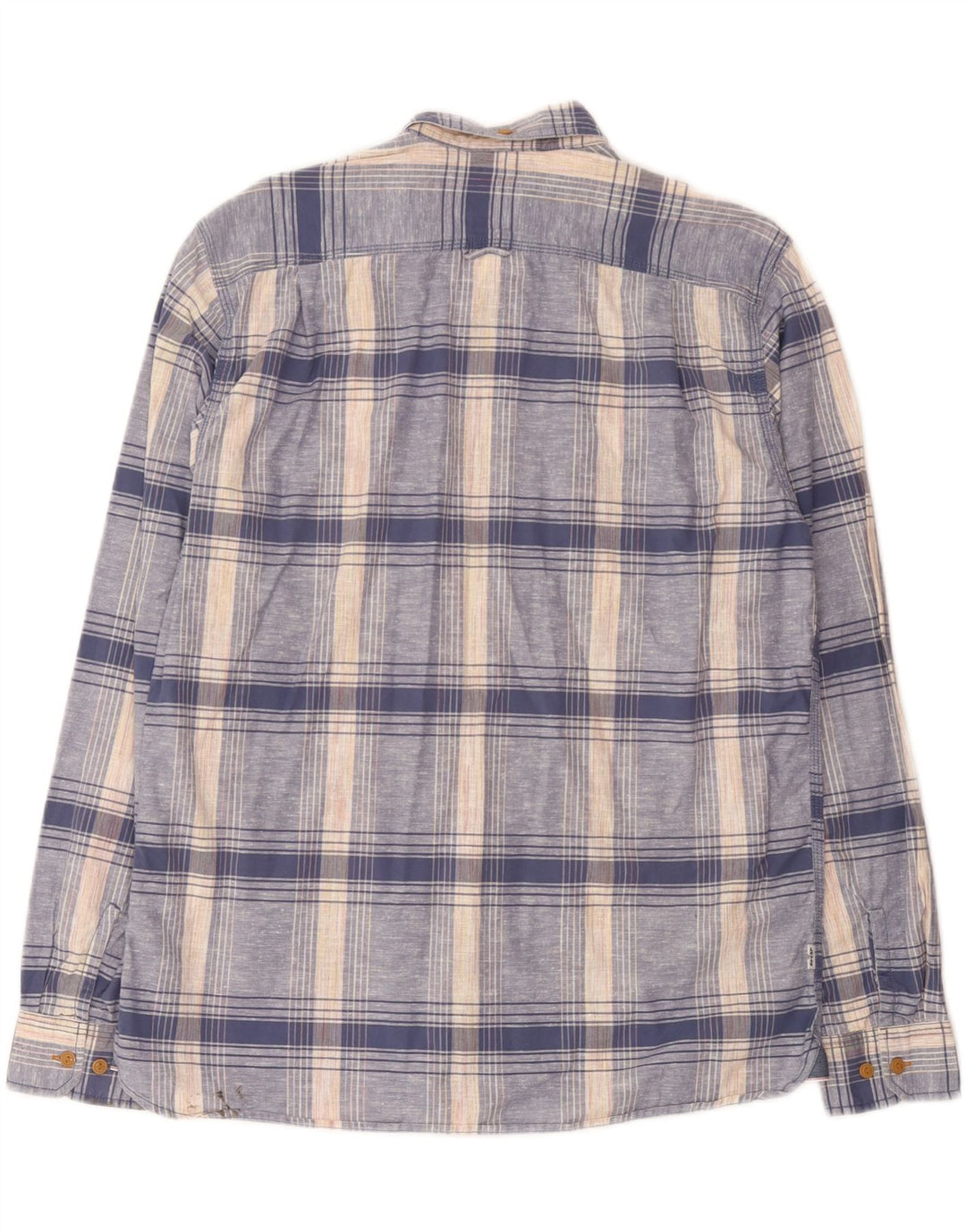 Cămașă pentru bărbați Levi's, bumbac cu carouri albastru mediu