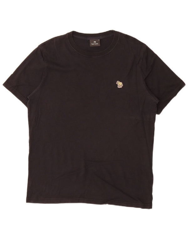 Tricou pentru bărbați Paul Smith Top Mediu Negru Bumbac