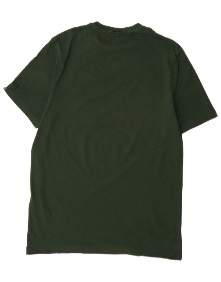 Tricou pentru bărbați Lyle & Scott Top mic din bumbac verde