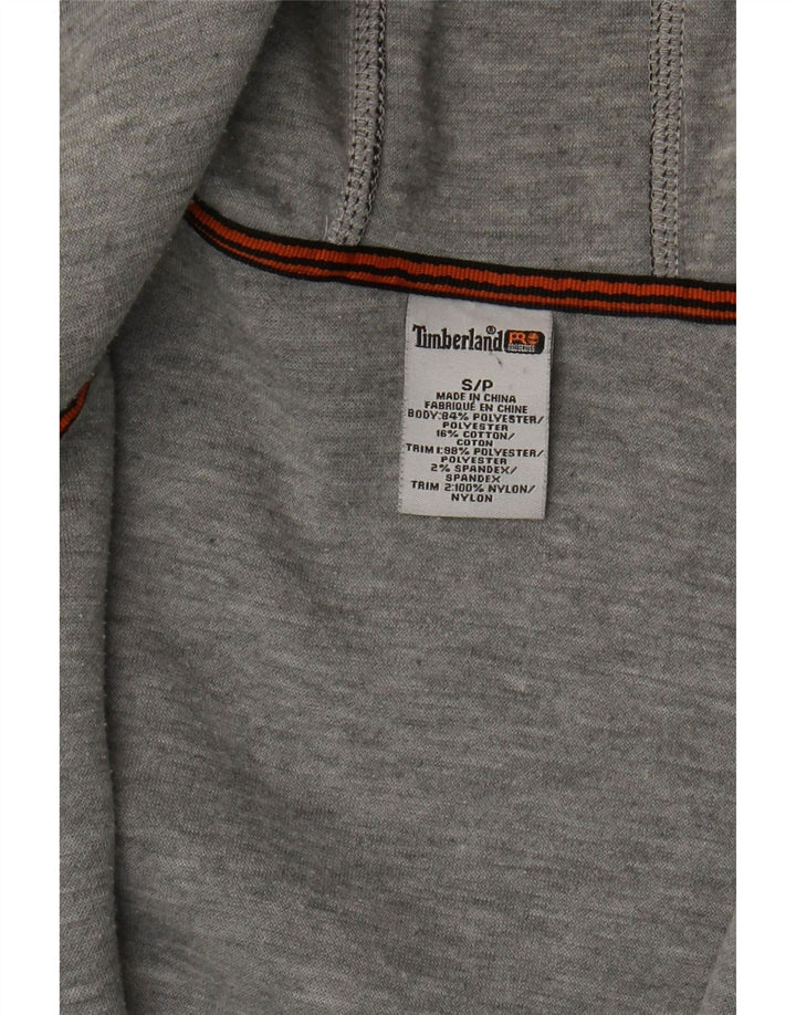 Pulover Timberland pentru bărbați, cu fermoar, poliester mic, negru