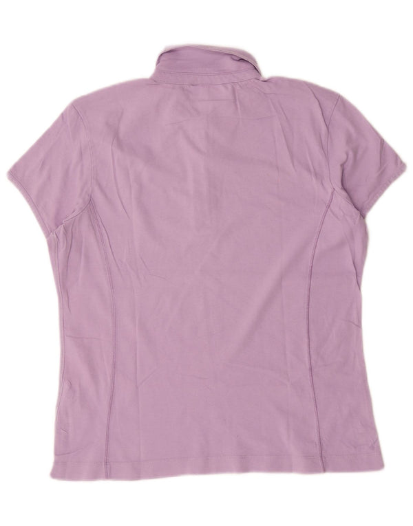Tricou polo Champion pentru femei Easy Fit UK 20 2XL Violet