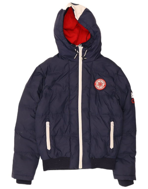 Jachetă căptușită SubArctic Graphic pentru bărbați Superdry UK 40, mare, bleumarin