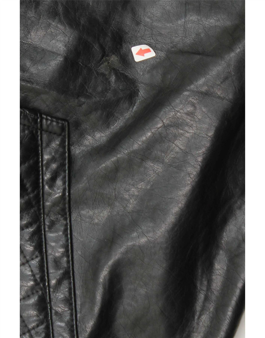 Jachetă bomber din piele artificială pentru bărbați cu glugă Ecko Unltd UK 38 Medium Black