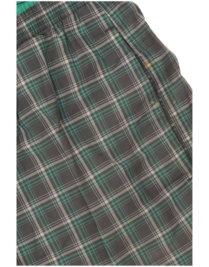 Pantaloni scurți de înot Adidas pentru bărbați, poliester verzi mediu