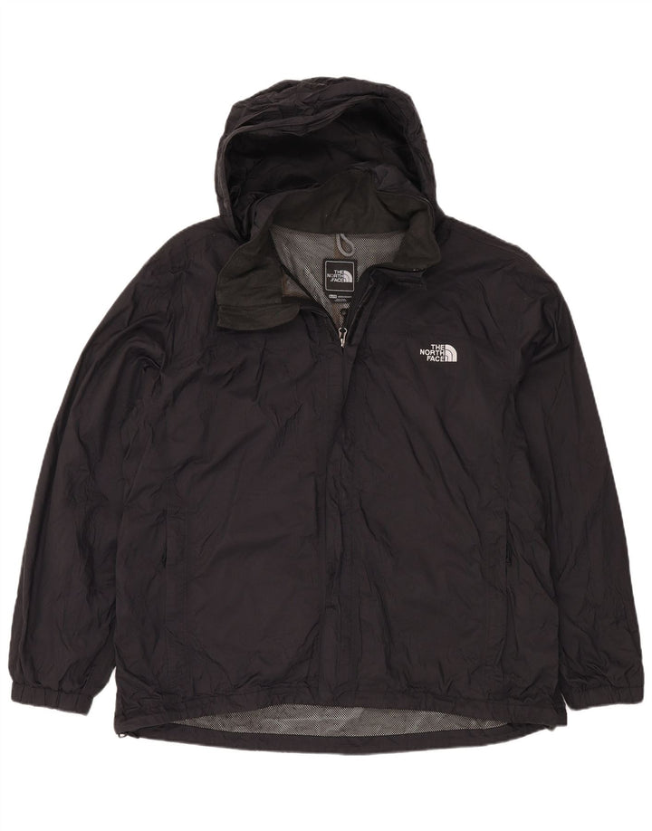 The NORTH FACE Jachetă de ploaie cu glugă pentru bărbați UK 42 XL Nylon negru