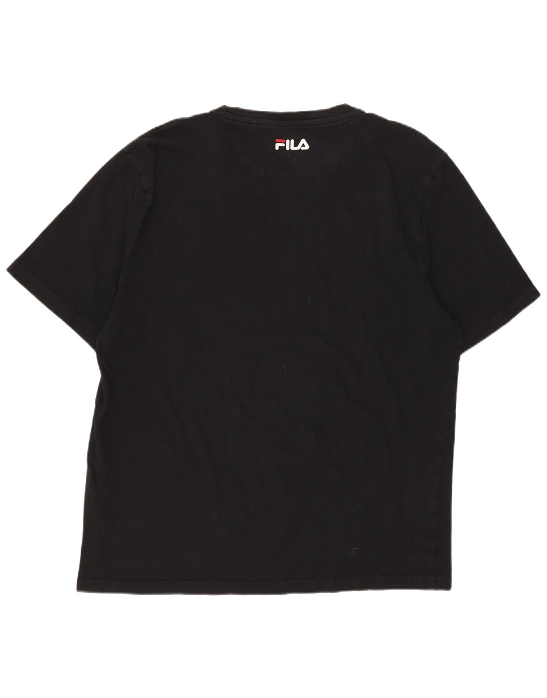 Tricou grafic pentru bărbați FILA Top mare negru