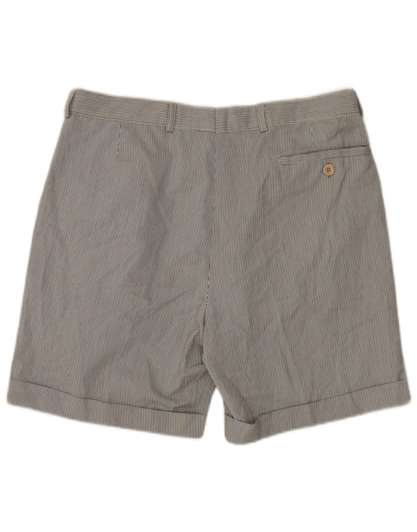 Pantaloni scurți chino VINTAGE pentru bărbați IT 52 XL W34, multicolore, cu dungi