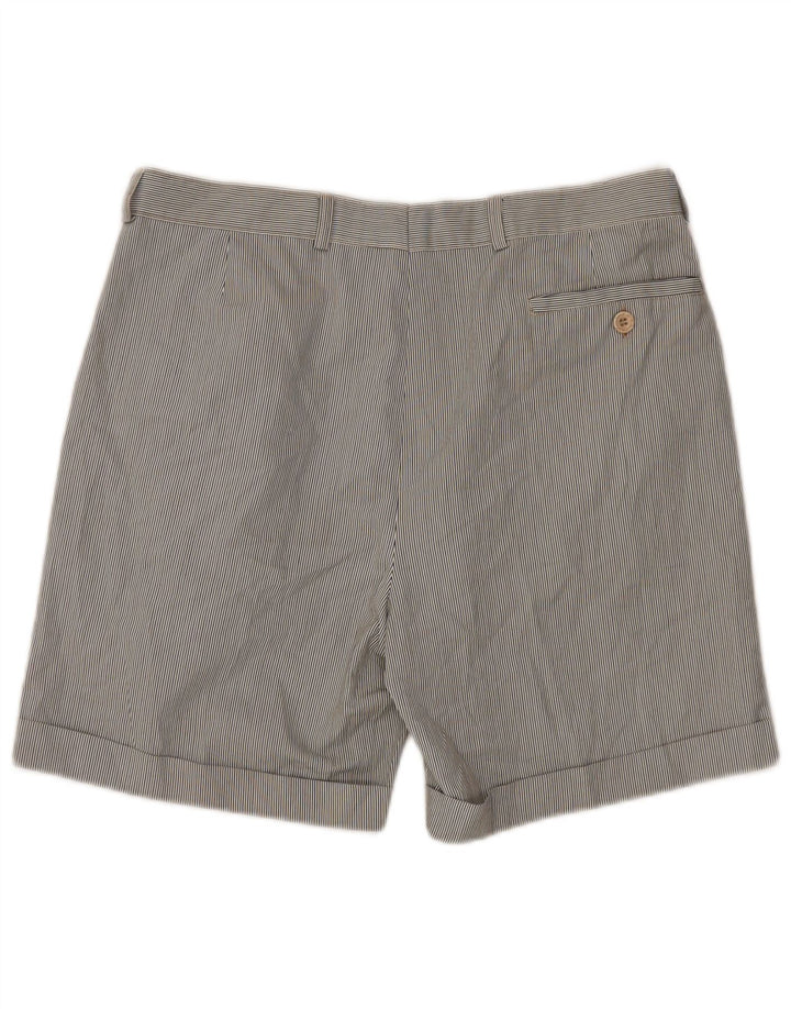 Pantaloni scurți chino VINTAGE pentru bărbați IT 52 XL W34, multicolore, cu dungi