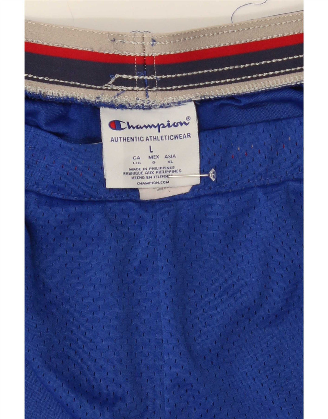 Pantaloni scurți sport Champion pentru bărbați, mari, albastru, poliester