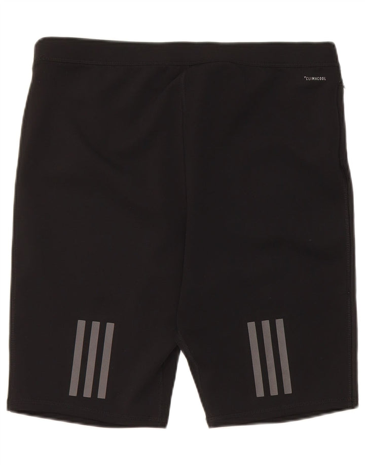 Pantaloni scurți sport Climacool Adidas pentru femei UK 18 XL poliester negru