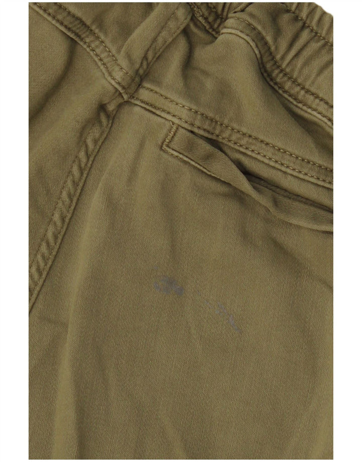 Pantaloni cargo pentru bărbați Zara Joggeri Mici L30 L28 Kaki Bumbac Army